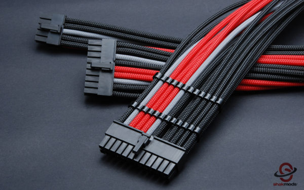 Custom Shakmods Sleeved modular cable